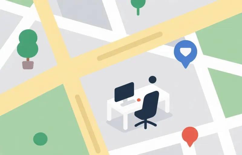 办公地址示意图